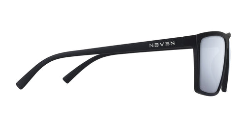 Three Of Cups XL black rectangular prescription glasses from Neven Eyewear.