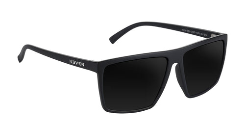 Three Of Cups XL black rectangular prescription glasses from Neven Eyewear.