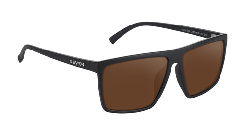 Three Of Cups XL black rectangular prescription glasses from Neven Eyewear.