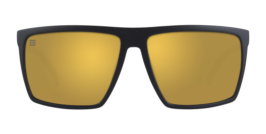Norton black sunnies polarized sunglasses from Neven Eyewear.