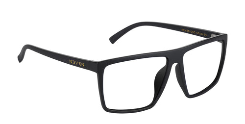 Norton Black Rectangular polarized sunglasses from Neven Eyewear.