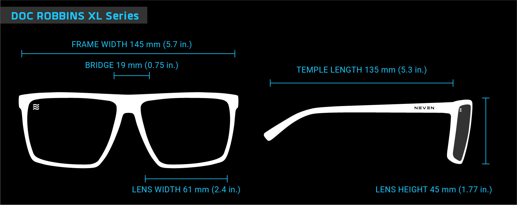 NYC XL Prescription Eyewear Fit Guide