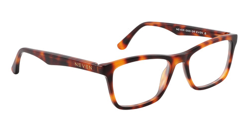 SUE-E glossy tortoiseshell rectangle prescription glasses from Neven Eyewear Pair Name: SUE-E Frame Shape: rectangle.
