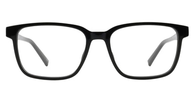 Viper XL glossy black rectangle prescription glasses from Neven Eyewear.