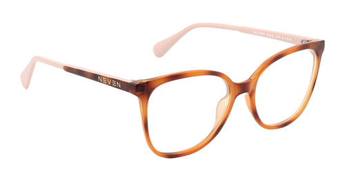 Janey brown tortoiseshell cat-eye prescription glasses from Neven Eyewear.