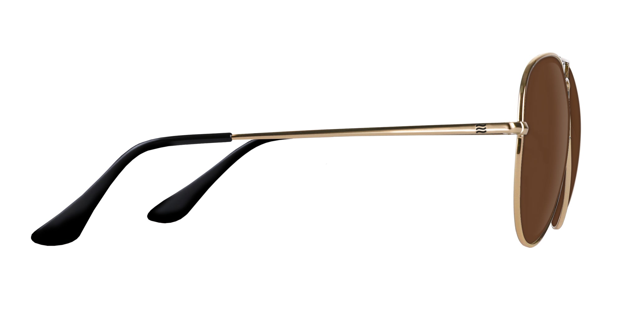 Goose Gold Aviators prescription glasses from Neven Eyewear.