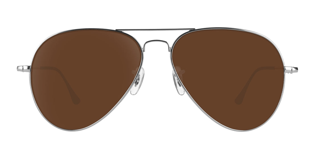 H2O Silver Aviator polarized sunglasses from Neven Eyewear.