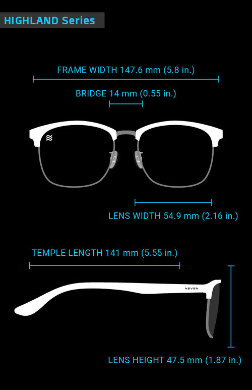 Gold Rush Prescription Eyewear Fit Guide