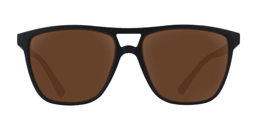 Abyss Black Rectangular prescription glasses from Neven Eyewear.