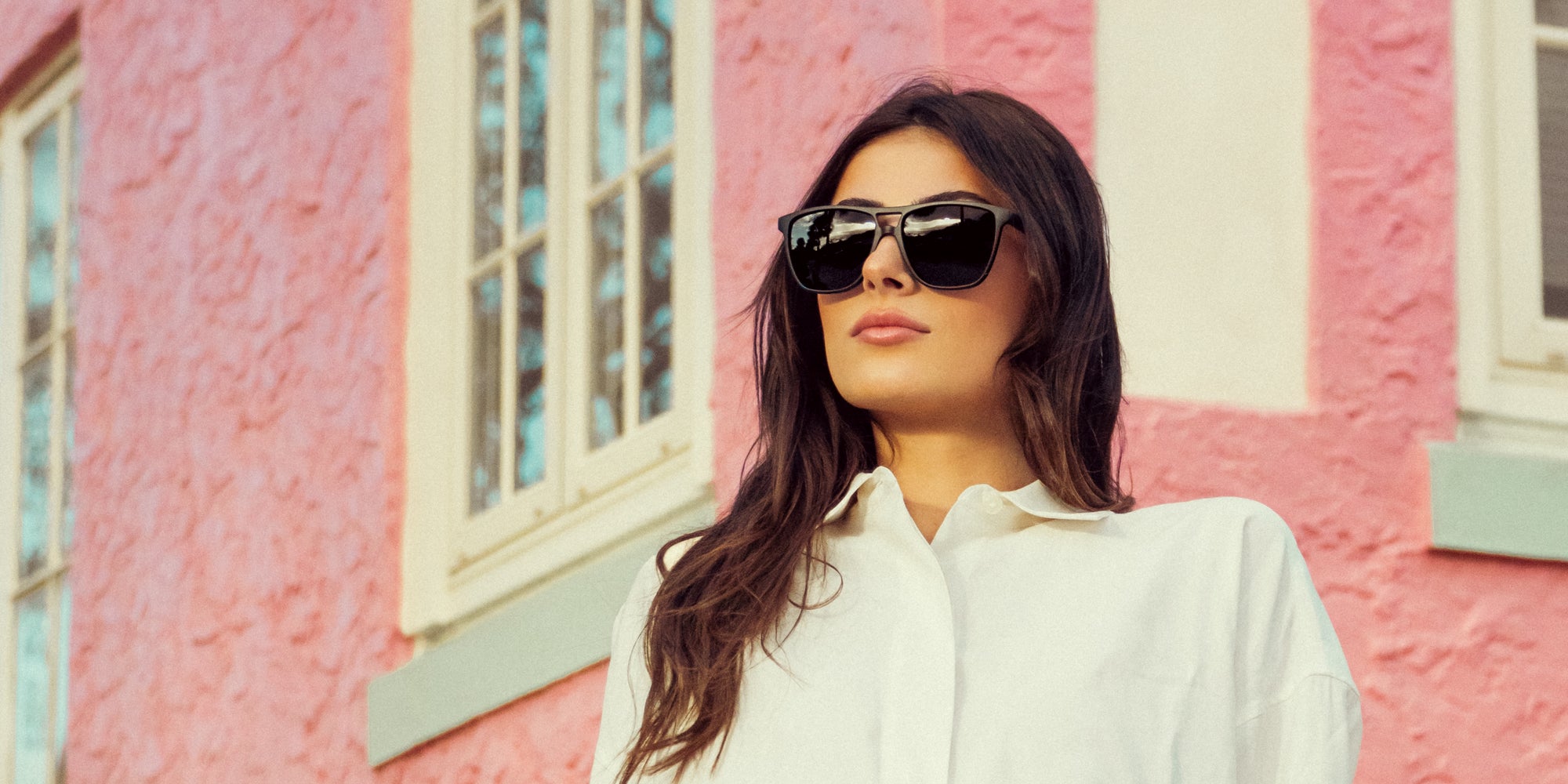 Abyss Black Sleek polarized sunglasses from Neven Eyewear.