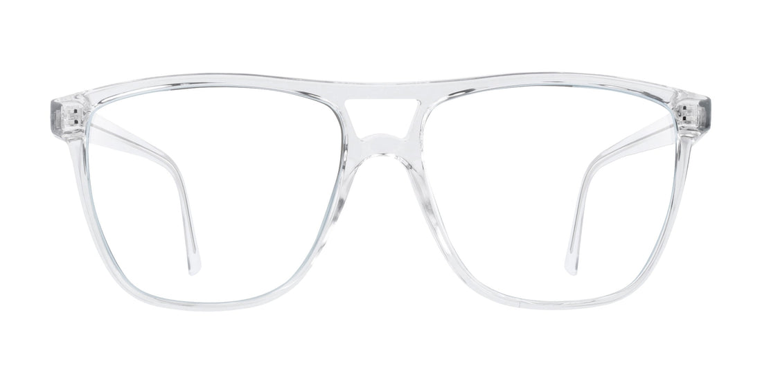 Lucid Clear Rectangular prescription glasses from Neven Eyewear.