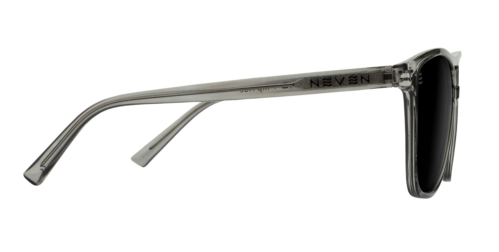 Rip Tide clear frames polarized sunglasses from Neven Eyewear.