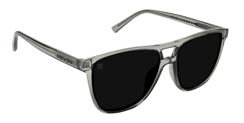 Rip Tide clear frames polarized sunglasses from Neven Eyewear.
