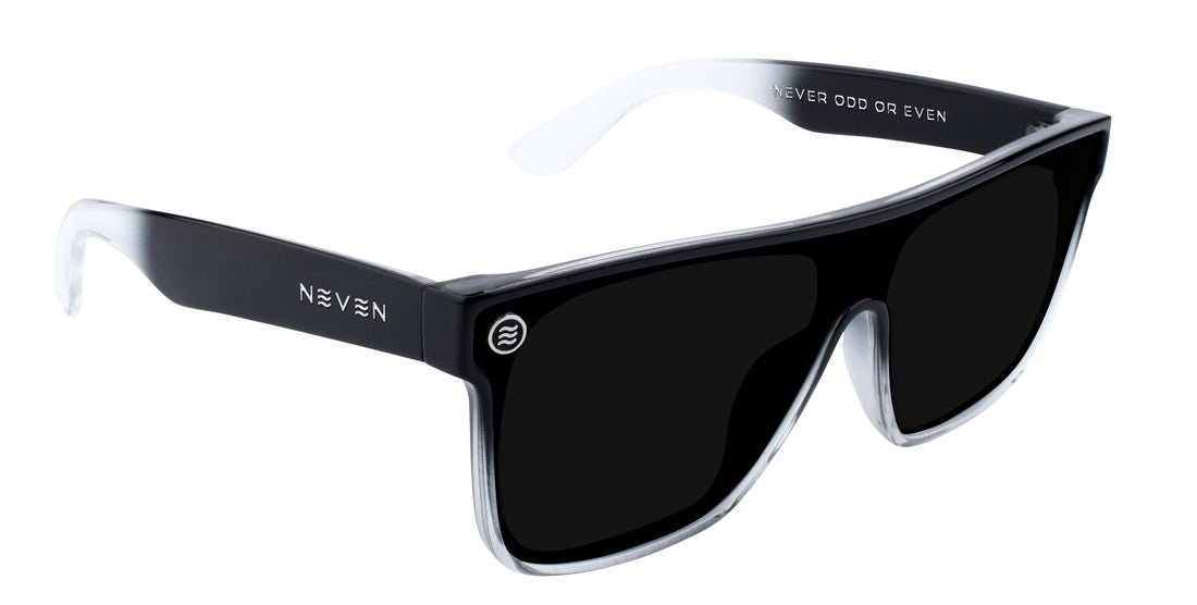 Jordan XL black oversized polarized sunglasses from Neven Eyewear.
