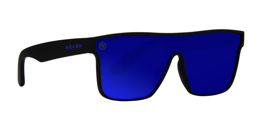 Midnight XL black oversized polarized sunglasses from Neven Eyewear.