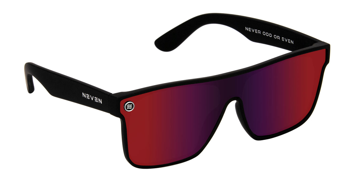 Zero Cool XL black oversized polarized sunglasses from Neven Eyewear.