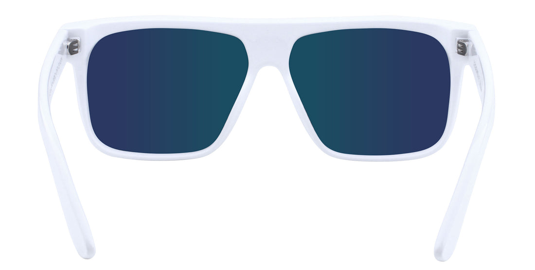 Muse White Oval polarized sunglasses from Neven Eyewear.