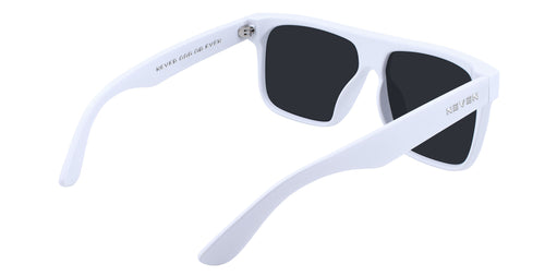 Permafrost White Rectangular polarized sunglasses from Neven Eyewear.