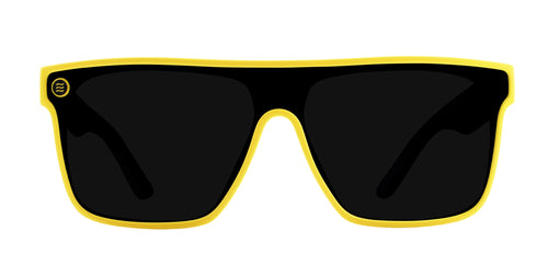 The Swarm black rectangular polarized sunglasses from Neven Eyewear.
