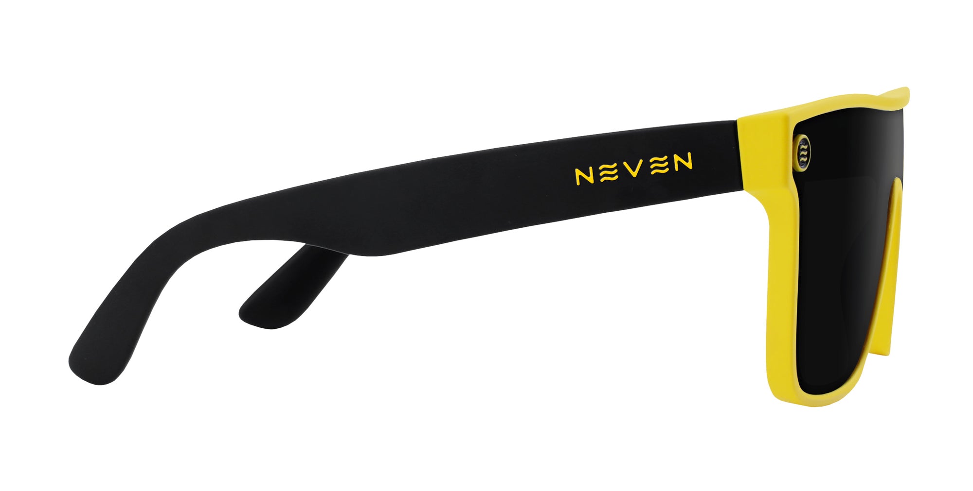 The Swarm black rectangular polarized sunglasses from Neven Eyewear.