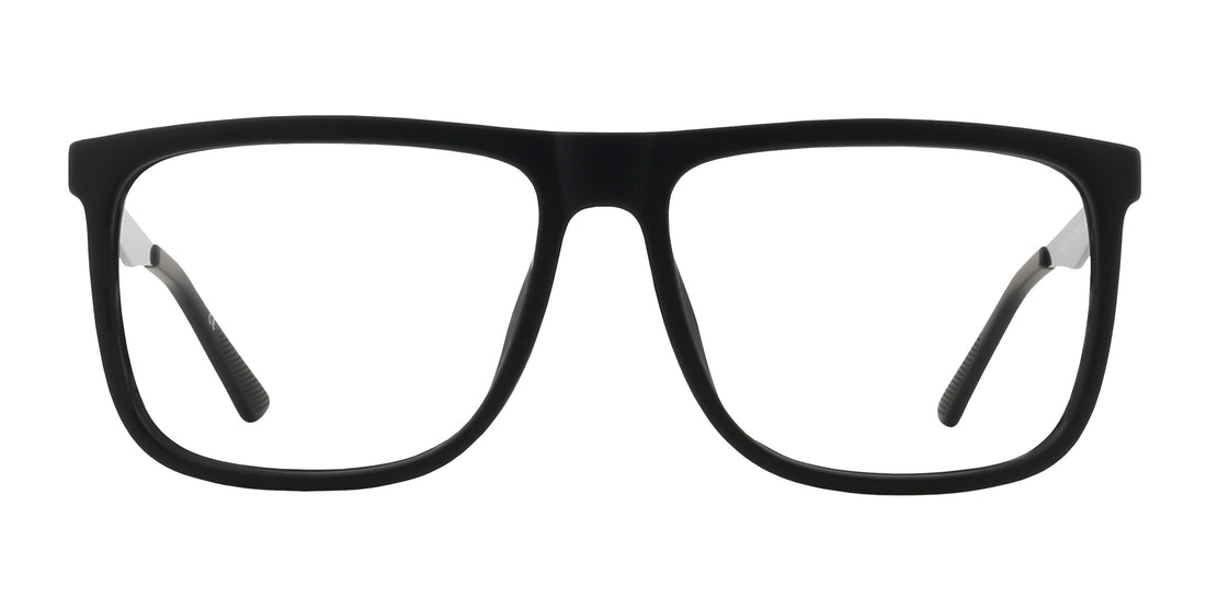 Blueprint black rectangular prescription glasses from Neven Eyewear.
