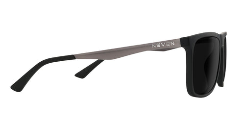 Blueprint black rectangular prescription glasses from Neven Eyewear.