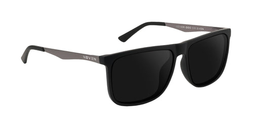 Blueprint black rectangular prescription glasses from Neven Eyewear.