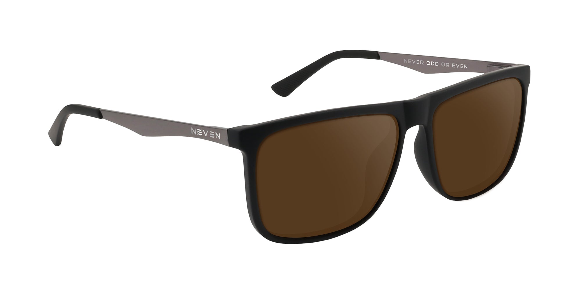 Blueprint black rectangular prescription glasses from Neven Eyewear.