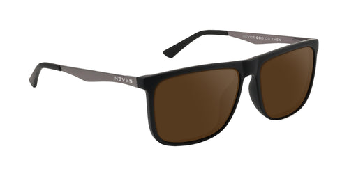 Blueprint black rectangular prescription glasses from Neven Eyewear.