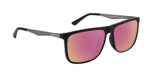 Blueprint black rectangular prescription glasses from Neven Eyewear.