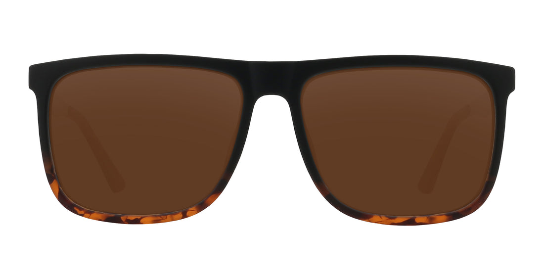 Repeater Black/tortoiseshell Rectangular prescription glasses from Neven Eyewear.