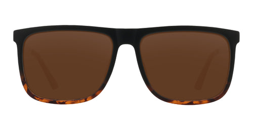 Repeater Black/tortoiseshell Rectangular prescription glasses from Neven Eyewear.