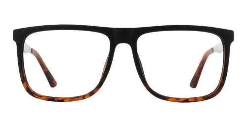 Repeater Black/tortoiseshell Rectangular prescription glasses from Neven Eyewear.