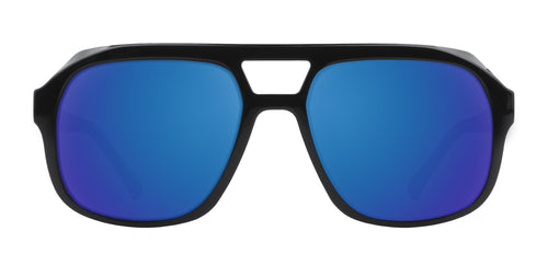Gaia Black Geometric prescription glasses from Neven Eyewear.