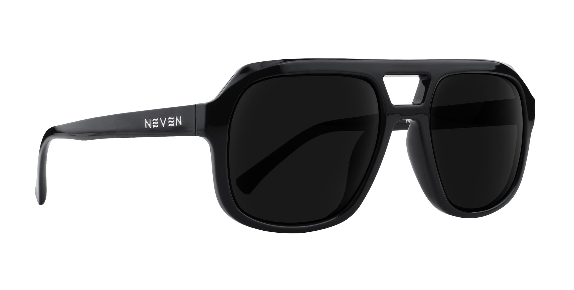 Gaia Black Geometric prescription glasses