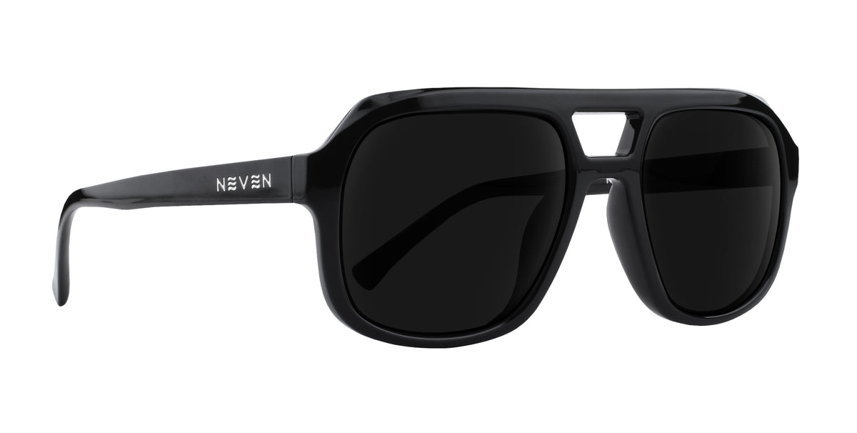 Gaia Prescription Neven Eyewear Rx SINGLE VISION Black Standard