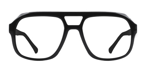 Helios black-rimmed prescription glasses from Neven Eyewear.