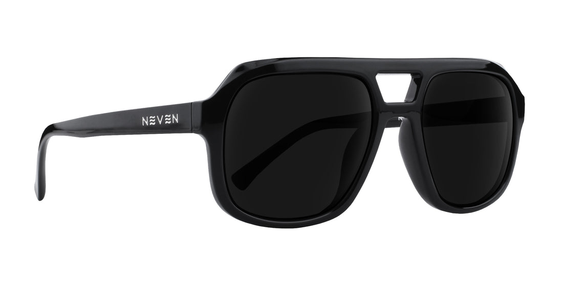 Helios black-rimmed prescription glasses