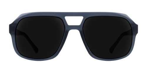 Koa gray square prescription glasses from Neven Eyewear.