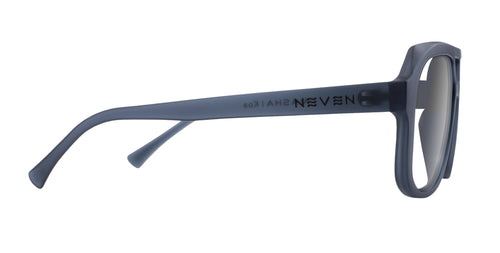 Koa gray square prescription glasses from Neven Eyewear.