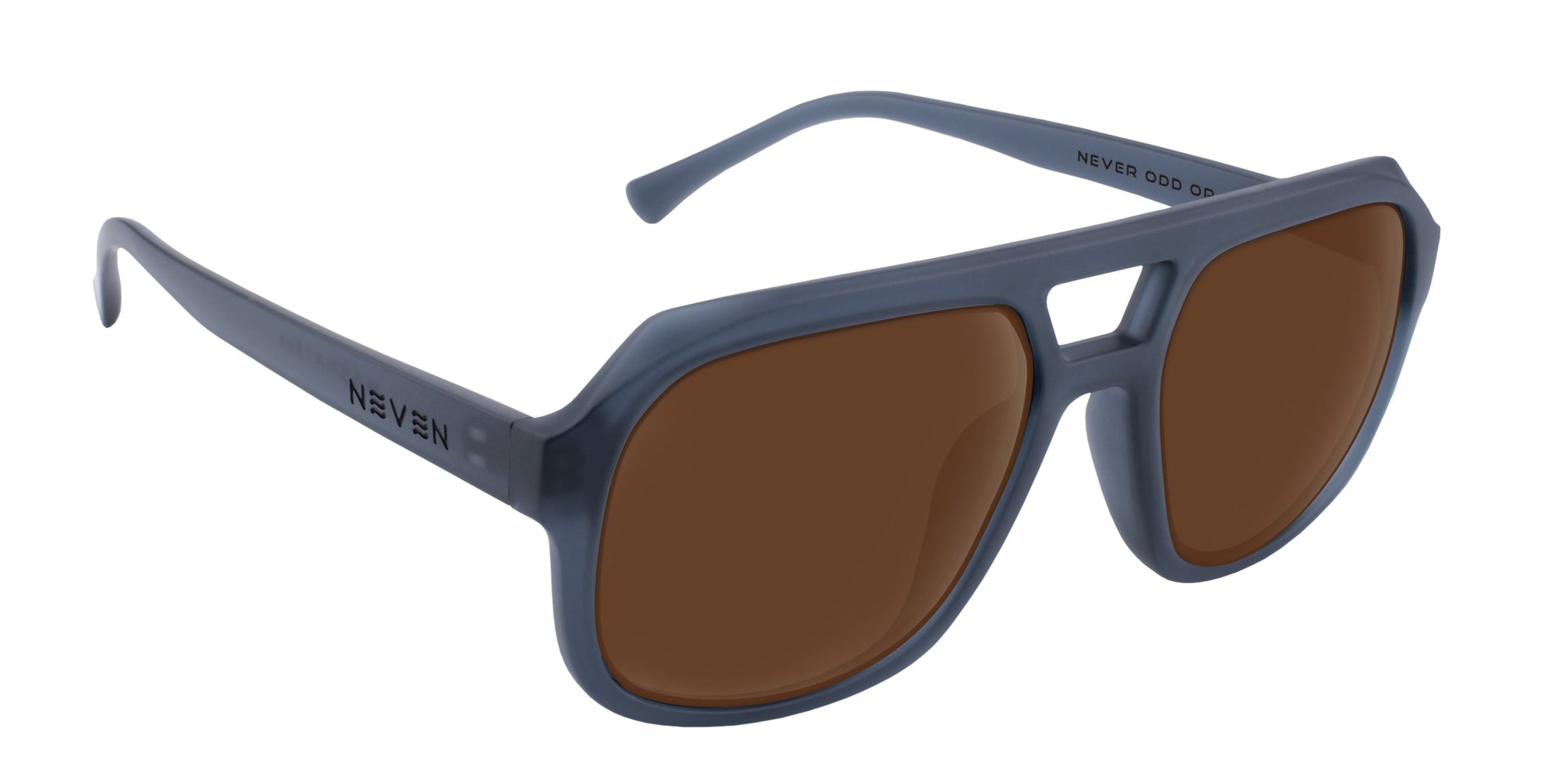 Koa gray square prescription glasses from Neven Eyewear.