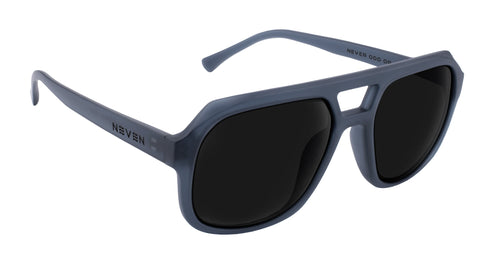 Koa gray square prescription glasses from Neven Eyewear.