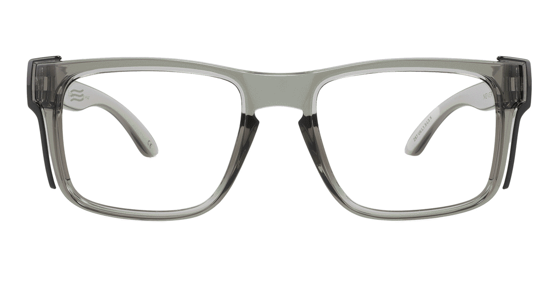 Stormy XL Z87+ thick-frame rectangular safety glasses from Neven Eyewear.