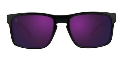Amethyst XL purple rectangular polarized sunglasses from Neven Eyewear.
