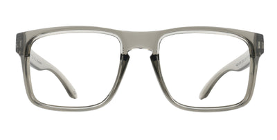 Gray rectangular eyeglasses with Neven branding on the side and clear lenses