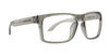 Gray rectangular eyeglasses with Neven branding on the side and clear lenses