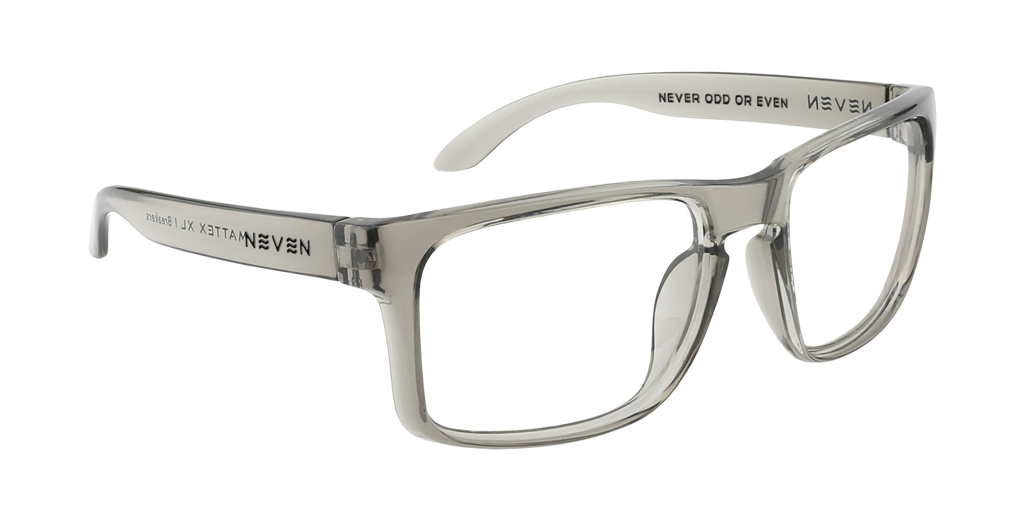 The Breakers Clear Rectangular prescription glasses from Neven Eyewear.