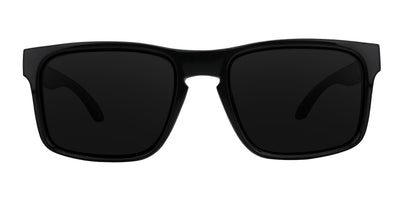 John Wayne Black rectangular prescription glasses from Neven Eyewear Pair name: John Wayne Frame shape: rectangular.