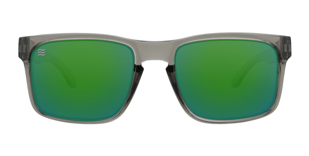 Stormy XL green oversized polarized sunglasses from Neven Eyewear Pair name: Stormy XL Frame shape: oversized.