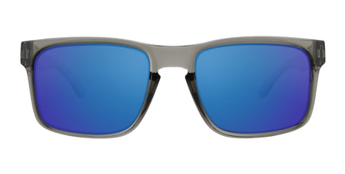 Stormy XL translucent gray oversized prescription glasses from Neven Eyewear Pair name: Stormy XL Frame shape: oversized.